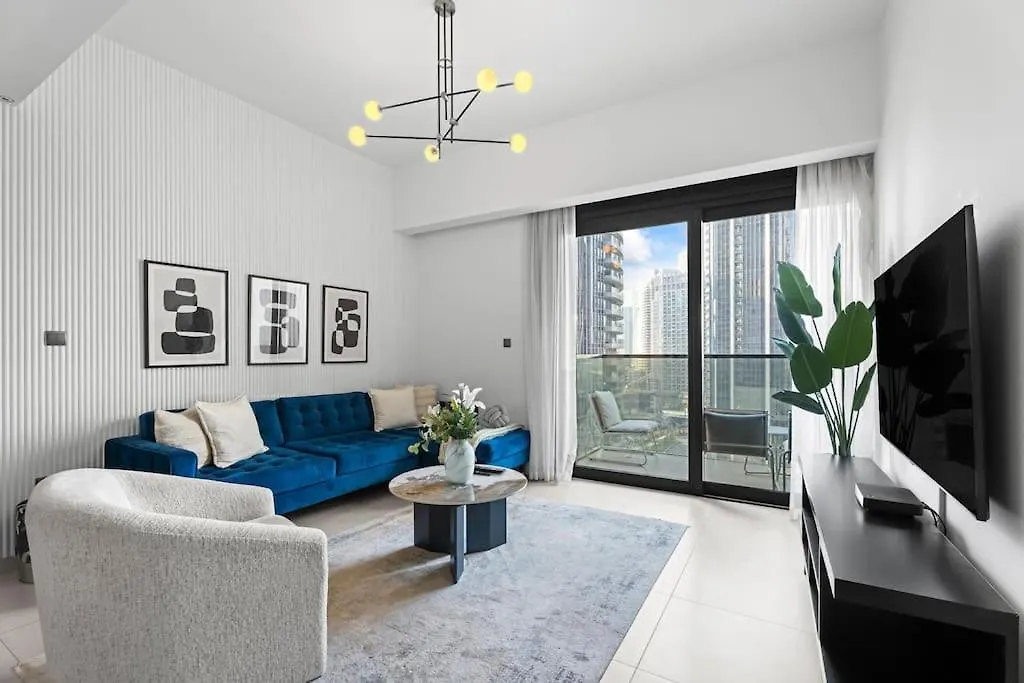 Nasma Luxury Stays - Prime Dubai Apt With Unrivaled Burj Khalifa Views Appartement