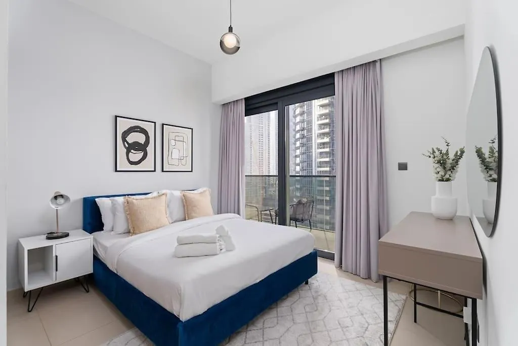 Nasma Luxury Stays - Prime Dubai Apt With Unrivaled Burj Khalifa Views Appartement